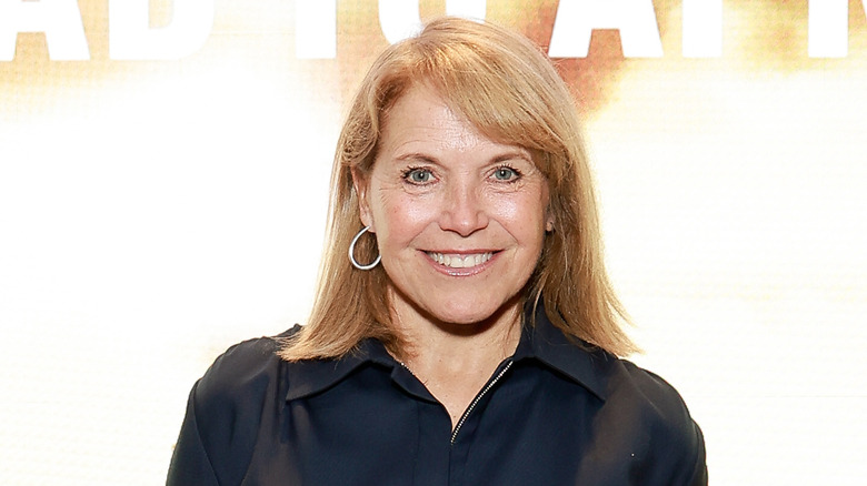 Katie Couric at a premiere