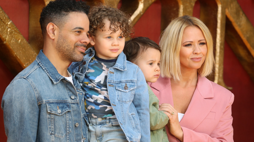 Kimberley Walsh and her family