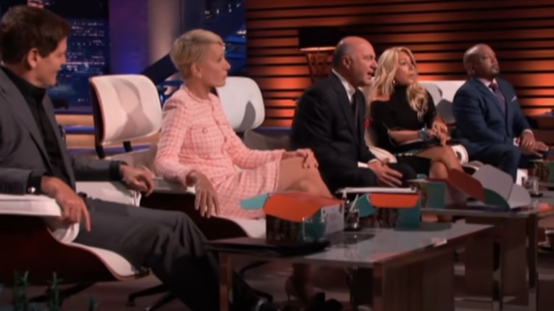 The Sharks on "Shark Tank" 