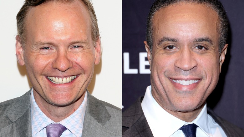 Split image of John Dickerson and Maurice DuBois