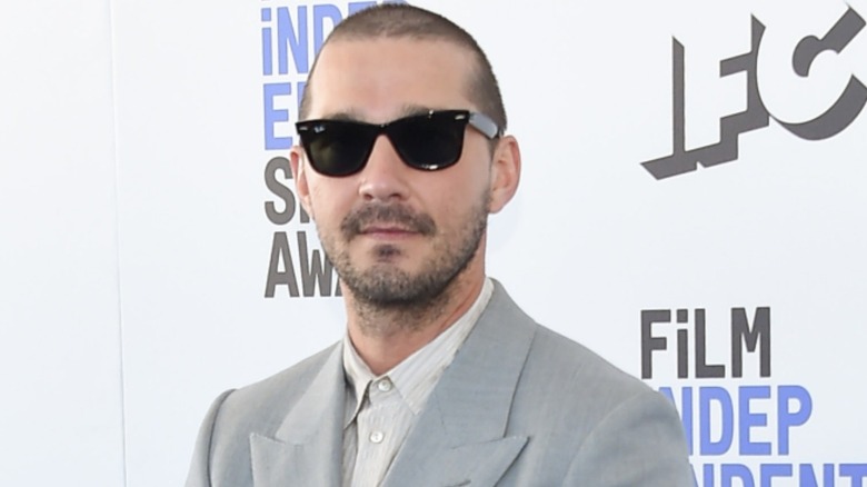 Shia LaBeouf in sunglasses