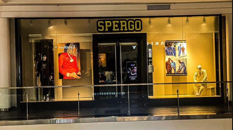 SPERGO storefront at pentagon mall