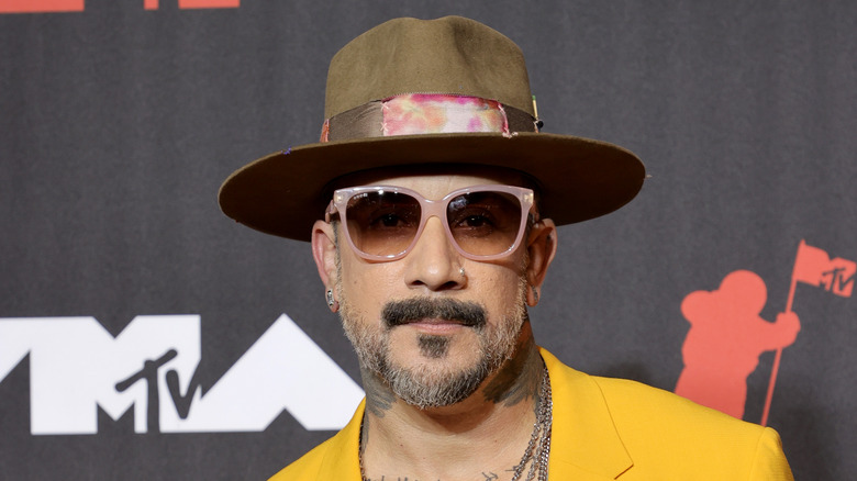 AJ McLean at MTV VMAs