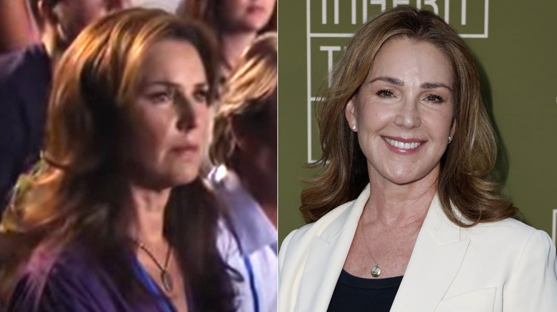 Peri Gilpin then and now