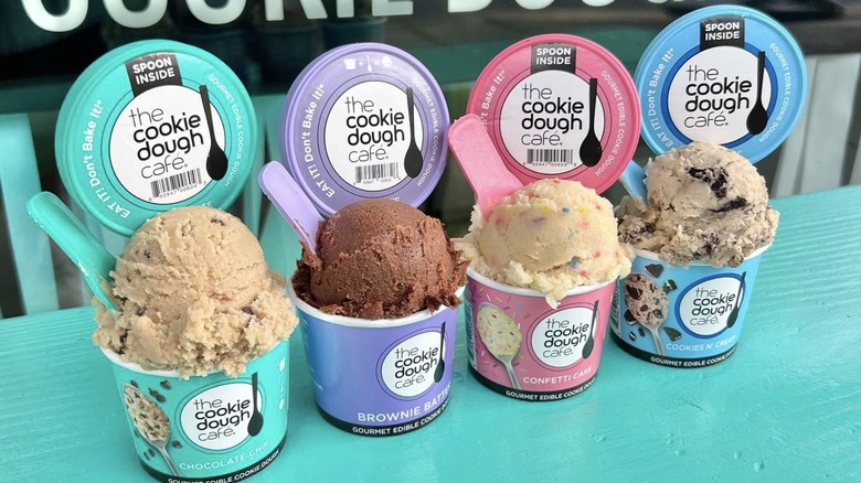 Flavors of the Cookie Dough Café