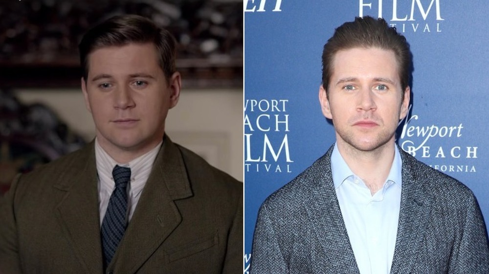 Allen Leech, split image