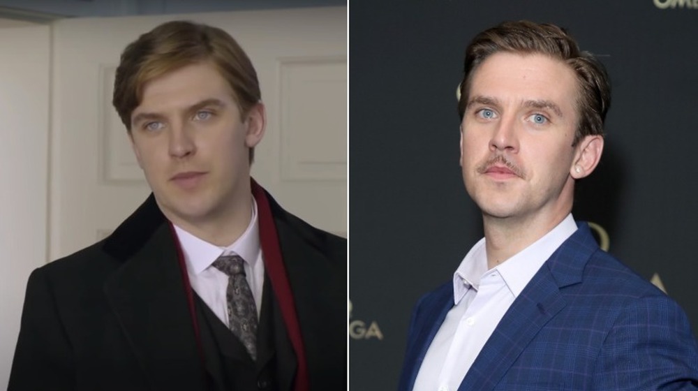 Dan Stevens, split image