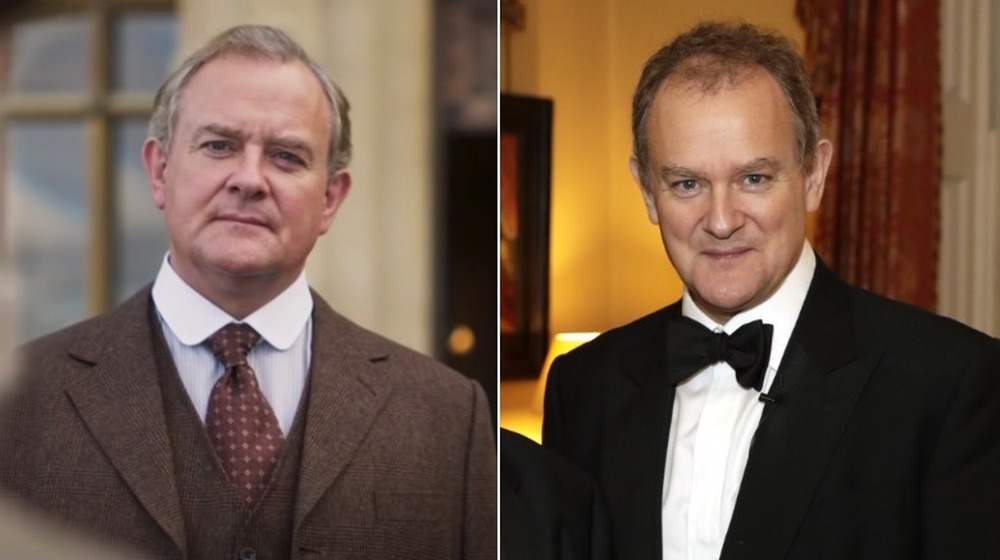 Hugh Bonneville, split image