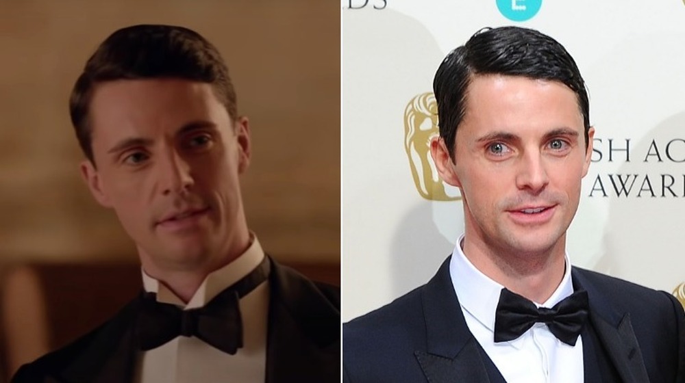 Matthew Goode, split image