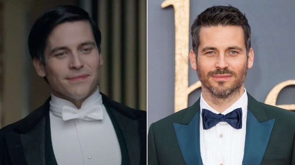 Rob James-Collier, split image