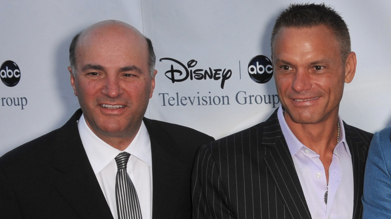 Kevin O'Leary and Kevin Harrington at Shark Tank event