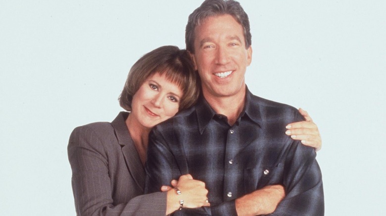 Tim Allen and Patricia Richardson smiling