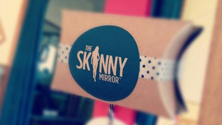 The Skinny Mirror packaging logo