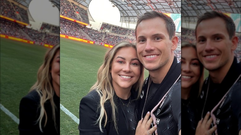 Shawn Johnson and Andrew East