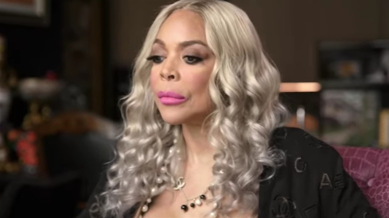 Wendy Williams looking down