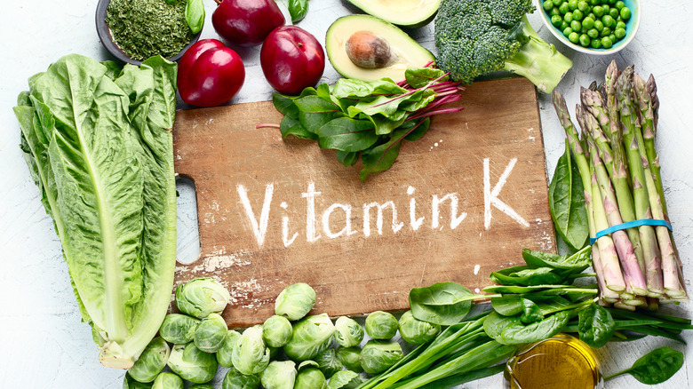 Vegetables that contain vitamin K