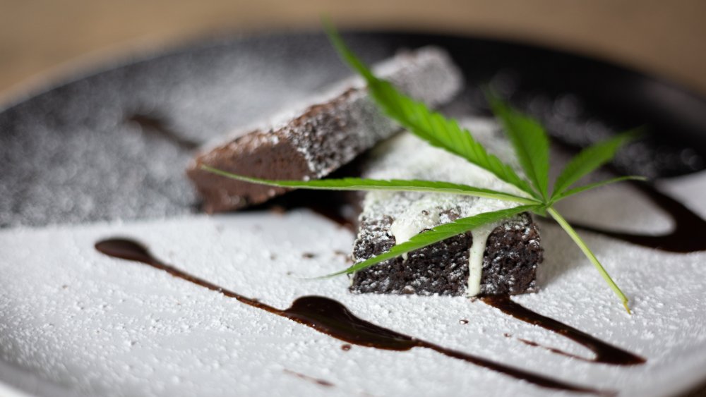 Cannabis brownie