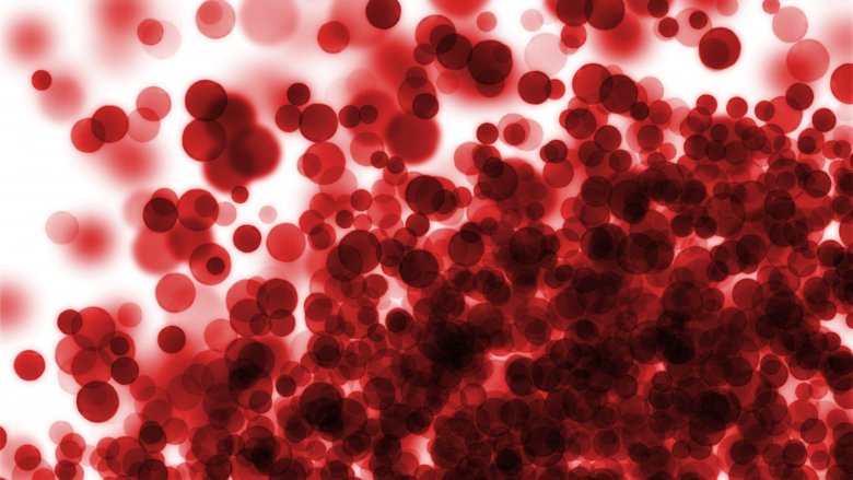 iron level in blood cells