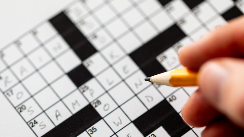 crossword puzzle