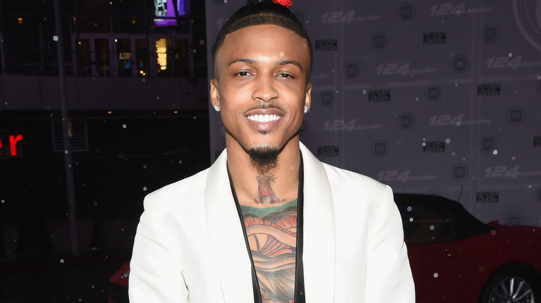 August Alsina smiling