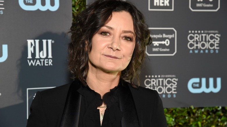 Sara Gilbert at at the Critics Choice Awards