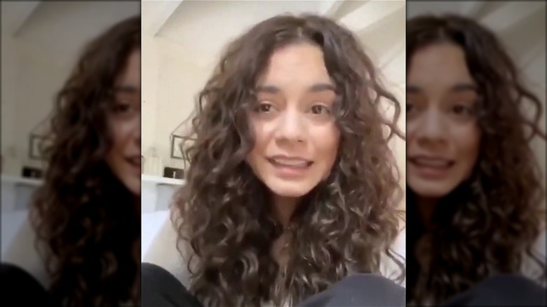 Vanessa Hudgens on Instagram Live