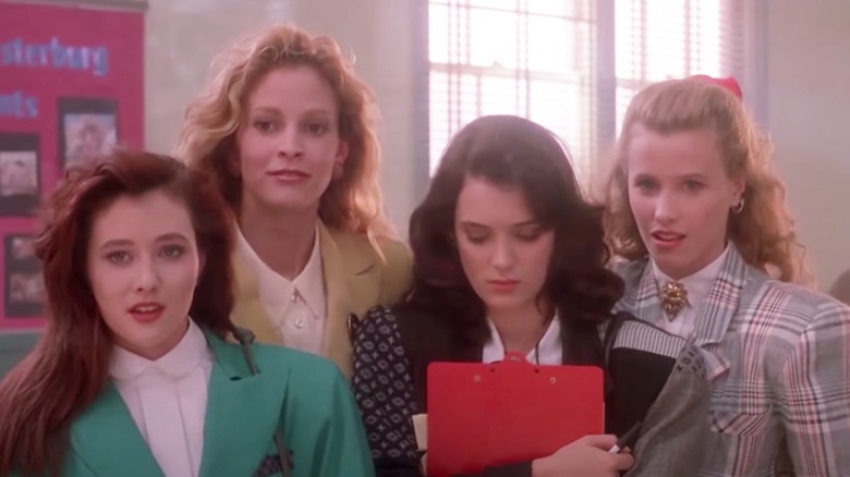 Cast of "Heathers" 1988