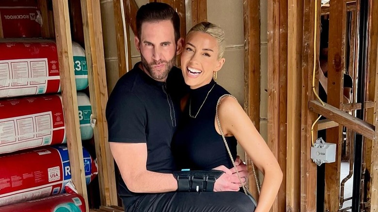 Tarek El Moussa and his wife Heather Rae