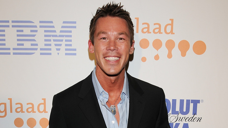 David Bromstad posing at an event