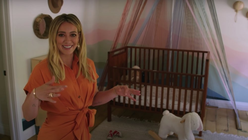 Banks' nursery in Hilary Duff's home