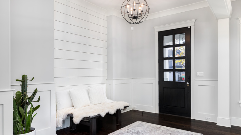 Shiplap entryway