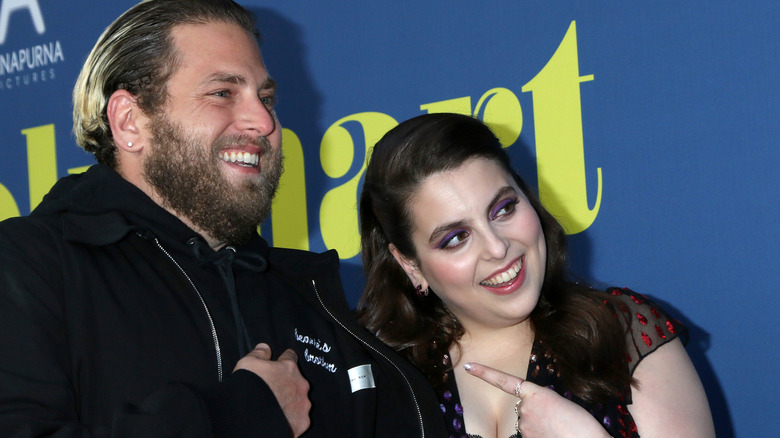 Jonah Hill and Beanie Feldstein