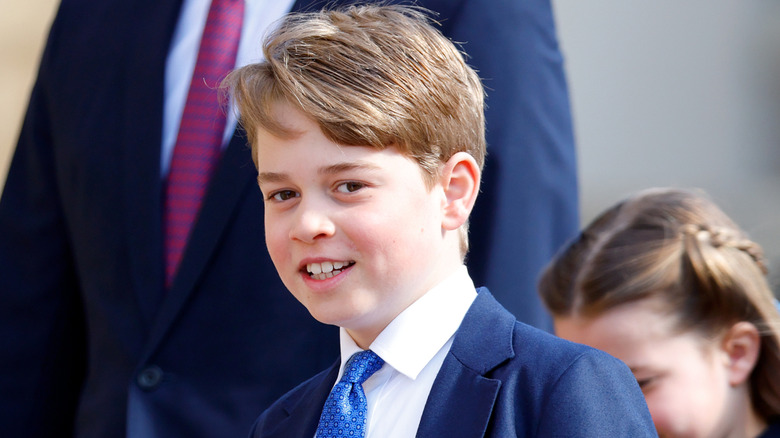 Prince George smiling