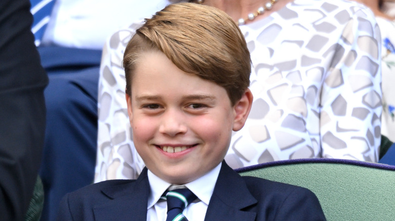 Prince George smiling