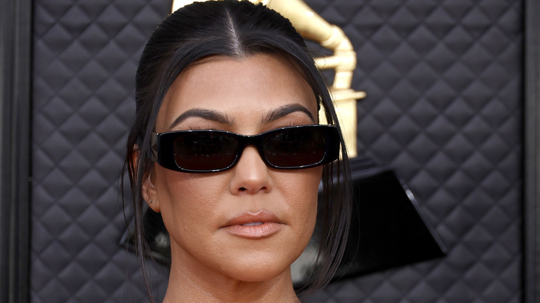 Kourtney Kardashian on the red carpet