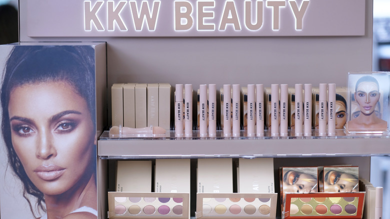 KKW Beauty Display in Store