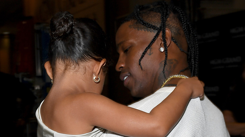 Travis Scott and Stormi Webster