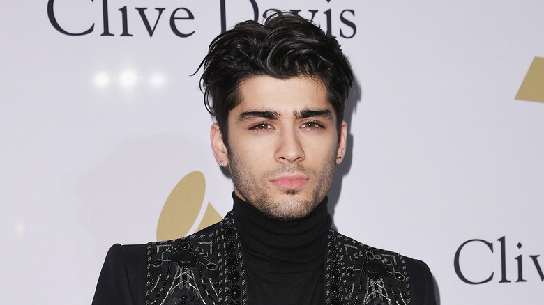 Zayn Malik on the red carpet.