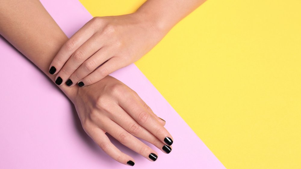 What It Means If You Wear Black Nail Polish