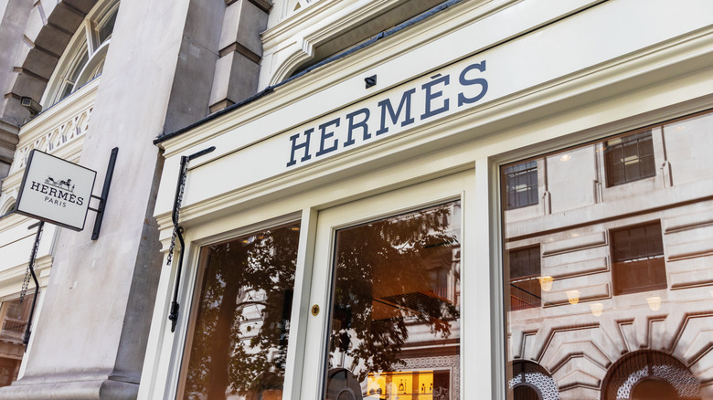 Hermes storefront