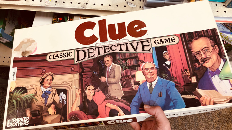 Clue board game box