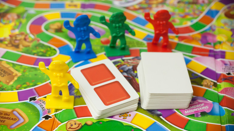 Candy Land board and pieces