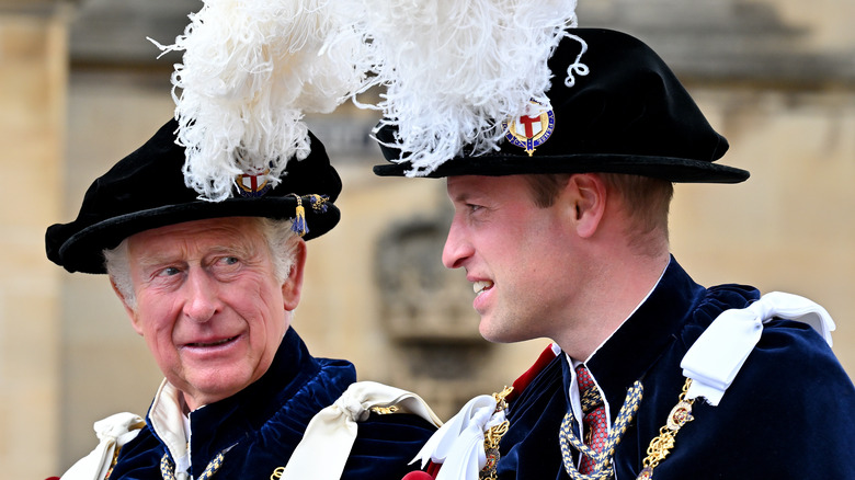 King Charles and Prince William