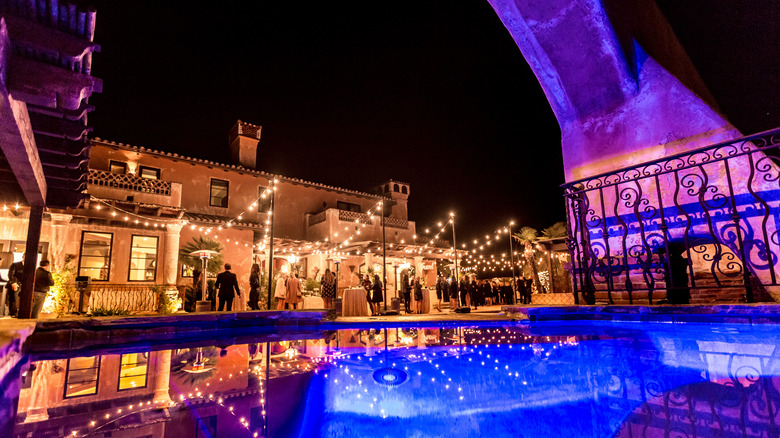 Bachelor Mansion pool 