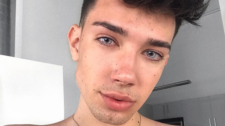 James Charles without makeup