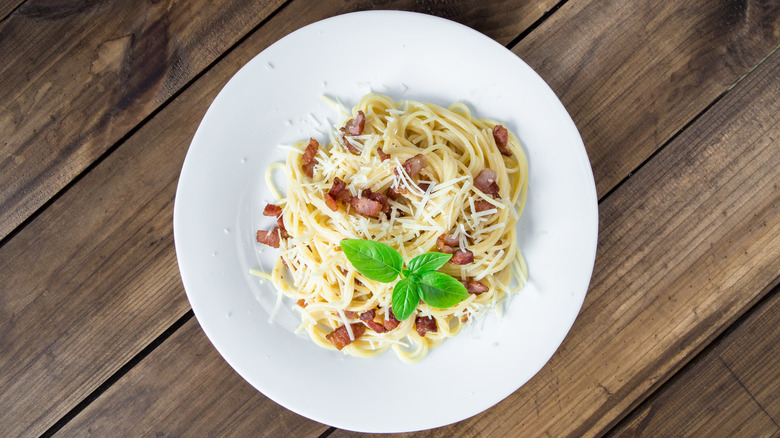 pasta carbonara