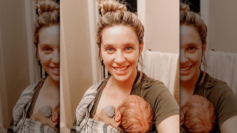 Jill Dillard with newborn son Frederick Dillard