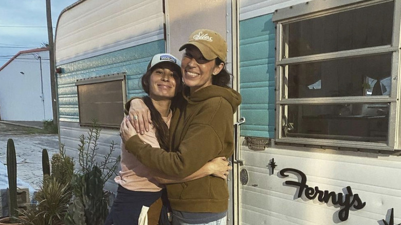 Joanna Gaines and younger sister, Mikey McCall