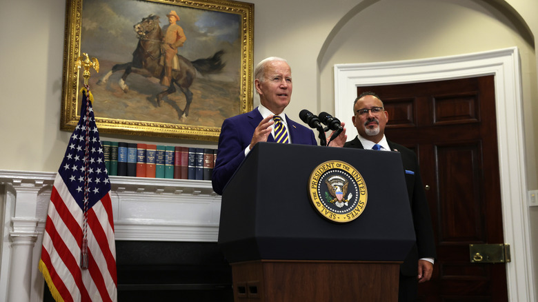 Joe Biden speaking 