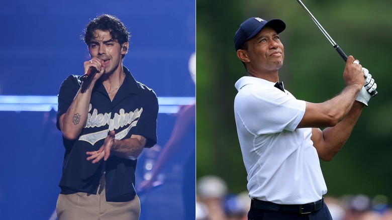 Joe Jonas Tiger Woods split